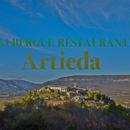Albergue Restaurante De Artieda Bagian luar foto